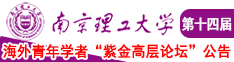 小骚货爱老头操视频南京理工大学第十四届海外青年学者紫金论坛诚邀海内外英才！